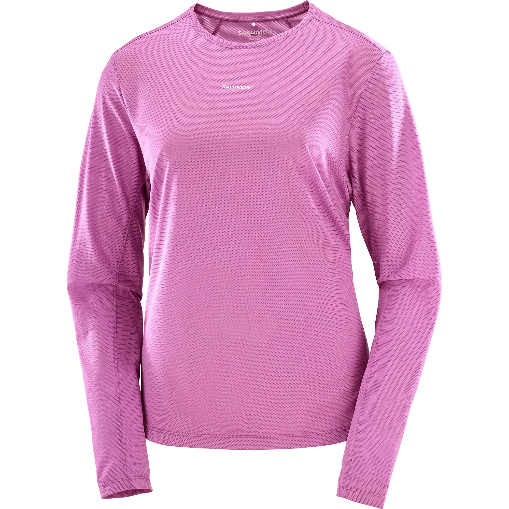 Salomon Shakeout Core Knit Flow Quick-Dry Breathable Lightweight Long Sleeve Solid Running T-Shirt Women tops C27751 S
Salomon Shakeout Core Knit Flow Quick-Dry Breathable Lightweight Long Sleeve Solid Running T-Shirt Women tops C27751 S