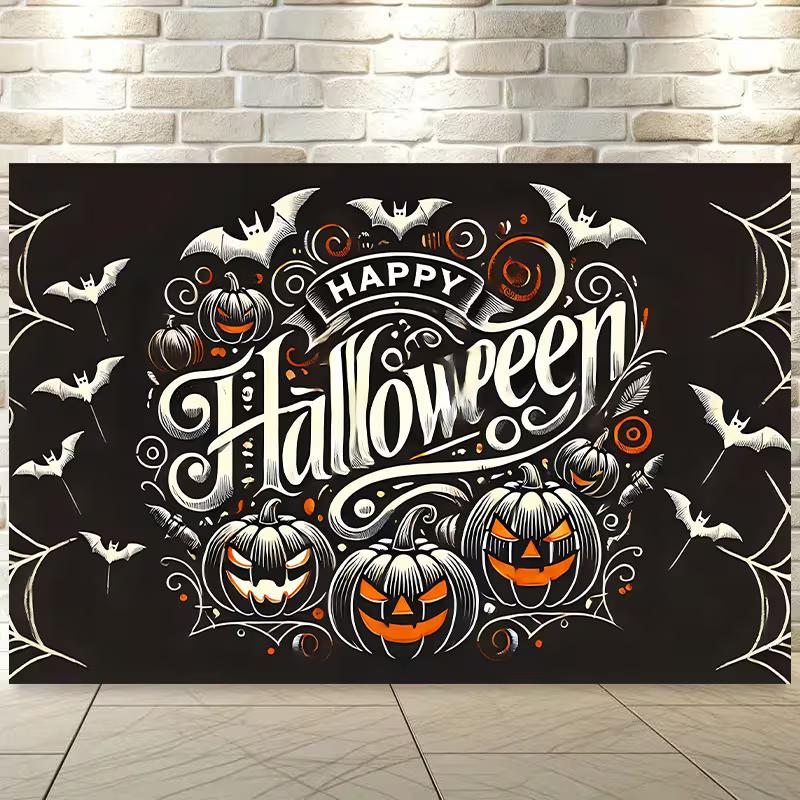 2D Happy Halloween Print Party Backdrop for Halloween Night Celebration 47.2x31.5inch/120*80cm
2D Happy Halloween Print Party Backdrop for Halloween Night Celebration 47.2x31.5inch/120*80cm