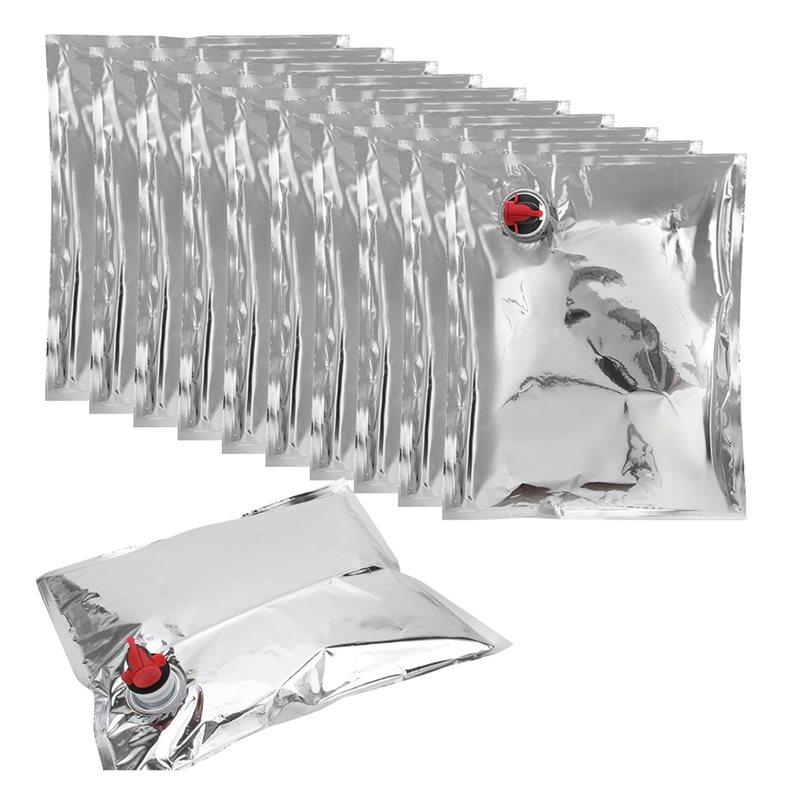 SHGO-Reusable Wine Purse Refill Bags 10 Pack 5L Leakproof Bladders With Spout Ideal For Travel, Beach& Camping
SHGO-Reusable Wine Purse Refill Bags 10 Pack 5L Leakproof Bladders With Spout Ideal For Travel, Beach& Camping