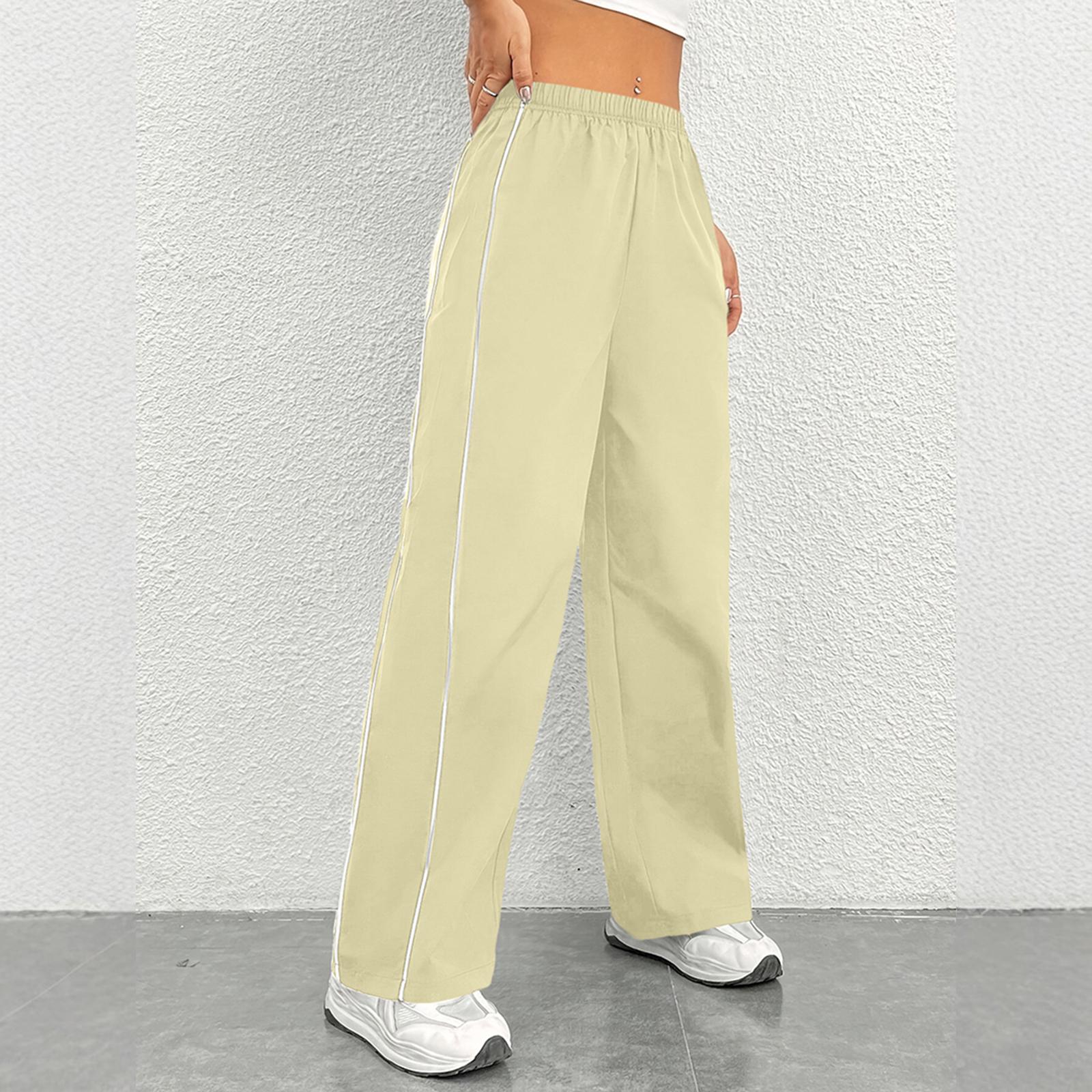 Women Elastic Waist Loose Fit High Waist Straight Leg Pants with Pockets Casual Sporty Lounge Trousers for Everyday Wear XXL жёлтый
Women Elastic Waist Loose Fit High Waist Straight Leg Pants with Pockets Casual Sporty Lounge Trousers for Everyday Wear XXL жёлтый