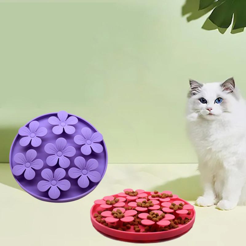 Силиконовая медленная кормушка для домашних животных, тарелка для кормления против удушья, миска для еды, игрушки-головоломки, товары для домашних животных для обучения Iq
Силиконовая медленная кормушка для домашних животных, тарелка для кормления против удушья, миска для еды, игрушки-головоломки, товары для домашних животных для обучения Iq