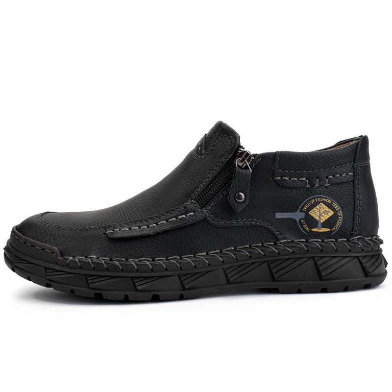 Fashion Ankle Boots Men Handmade Leather Outdoor Casual Shoes For Men Spring And Autumn Botas Masculino Plus Size 38 чёрный
Fashion Ankle Boots Men Handmade Leather Outdoor Casual Shoes For Men Spring And Autumn Botas Masculino Plus Size 38 чёрный