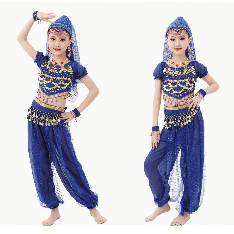 Indian Dance Belly Stage Costumes Children s Performance Costumes Children s Children s Day Costumes Fish Scale Short-sleeved Highlight Pants XL 146-155cm
Indian Dance Belly Stage Costumes Children s Performance Costumes Children s Children s Day Costumes Fish Scale Short-sleeved Highlight Pants XL 146-155cm