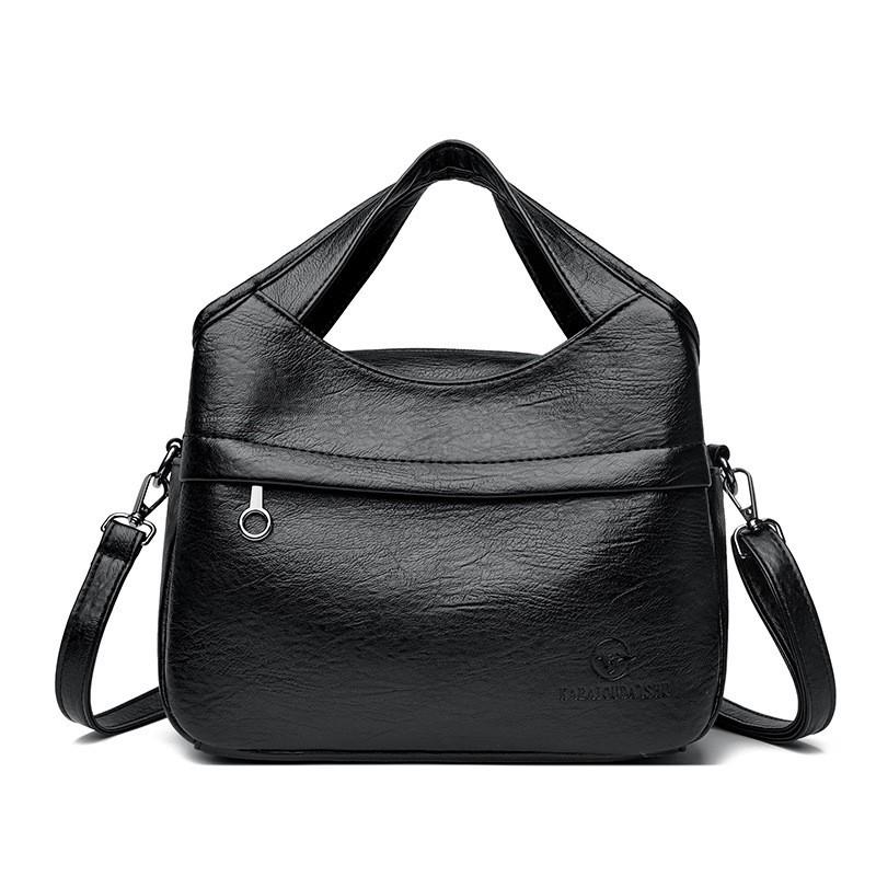 2026 New Retro Large-capacity Shoulder Bag Women Simple Fashionable Solid Color Cross-body Leather Texture Casual Commuter one size чёрный
2026 New Retro Large-capacity Shoulder Bag Women Simple Fashionable Solid Color Cross-body Leather Texture Casual Commuter one size чёрный