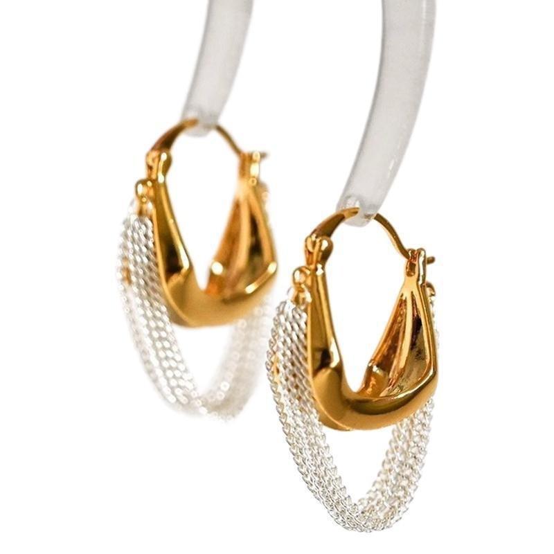 Elegant Light Luxury Vintage Earrings - Niche Design for Women
Elegant Light Luxury Vintage Earrings - Niche Design for Women