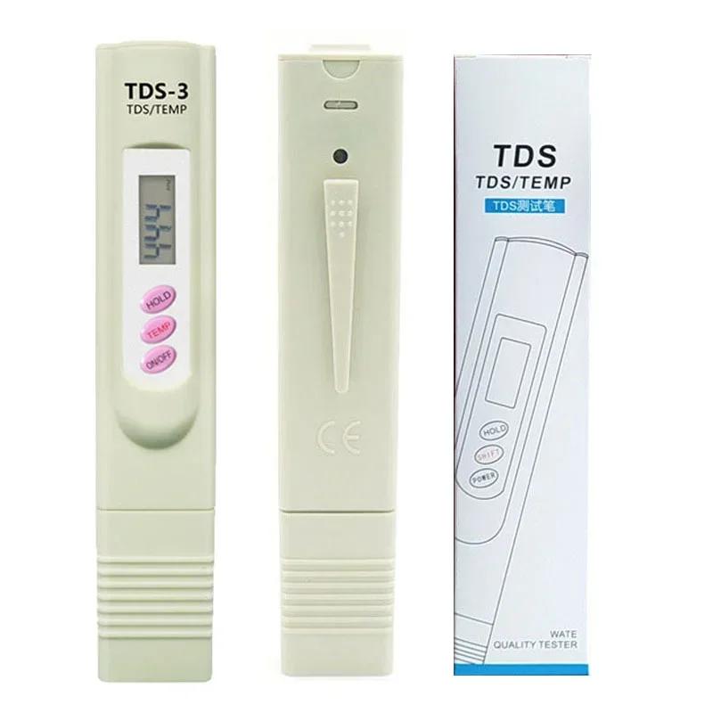 Portable Digital TDS Water Quality Tester - Drinking Water Analysis Meter Mineral Test Pen for Quality Assurance бежевий
Portable Digital TDS Water Quality Tester - Drinking Water Analysis Meter Mineral Test Pen for Quality Assurance бежевий
