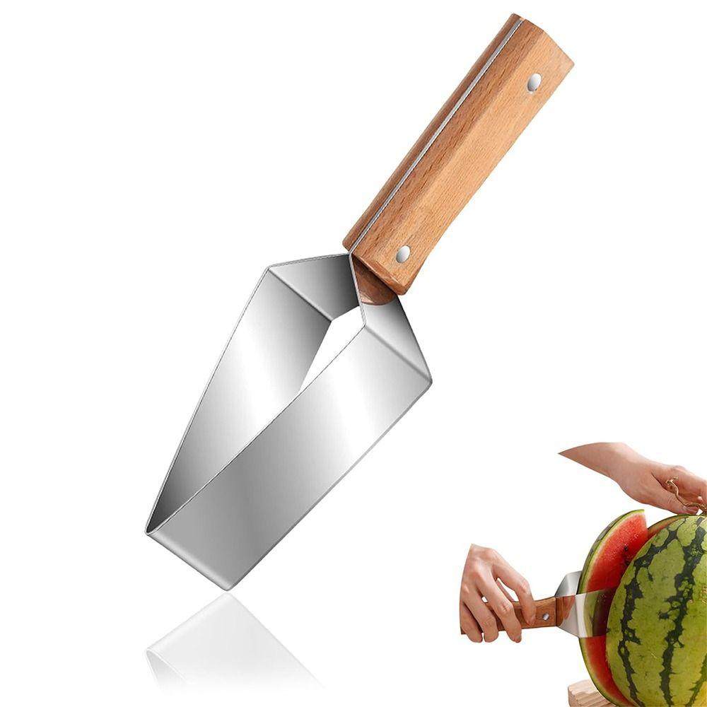 Triangle Watermelon Slicer Handheld Melon Cutting Tool Easy to Clean Fruit Cutter Picnic 1 Pc
Triangle Watermelon Slicer Handheld Melon Cutting Tool Easy to Clean Fruit Cutter Picnic 1 Pc