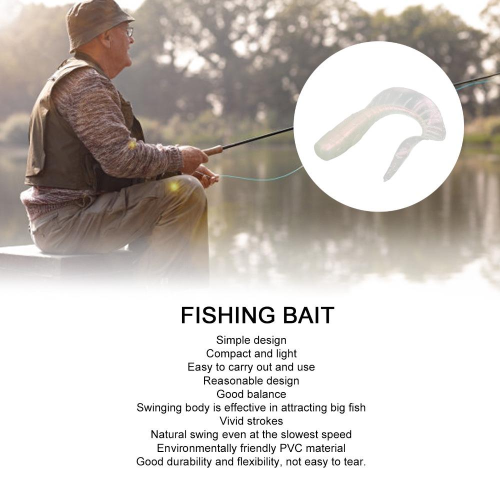 4PCS 11cm 13g Fishing Bait PVC Bass Lure Durable Fishing Lure Freshwater Fishing білий
4PCS 11cm 13g Fishing Bait PVC Bass Lure Durable Fishing Lure Freshwater Fishing білий