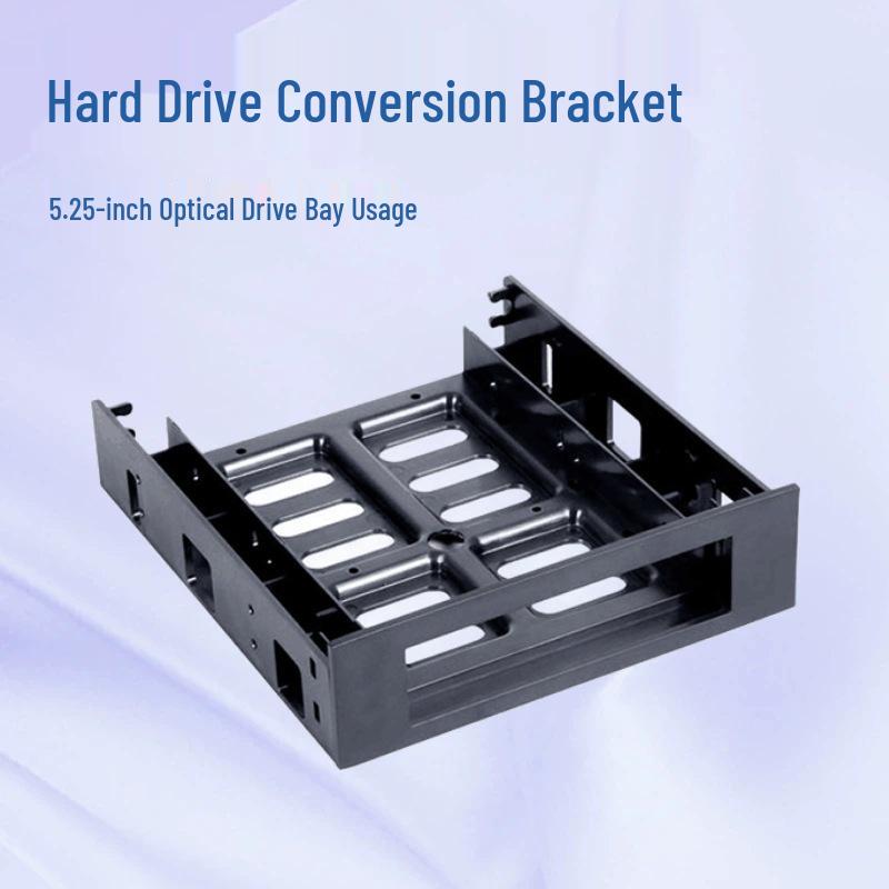 ABS CD-ROM Bay Hard Drive Conversion Bracket with USB 3.0: Universal 2.5 , 3.5 to 5.25 Expansion Tray Without USB Cable
ABS CD-ROM Bay Hard Drive Conversion Bracket with USB 3.0: Universal 2.5 , 3.5 to 5.25 Expansion Tray Without USB Cable