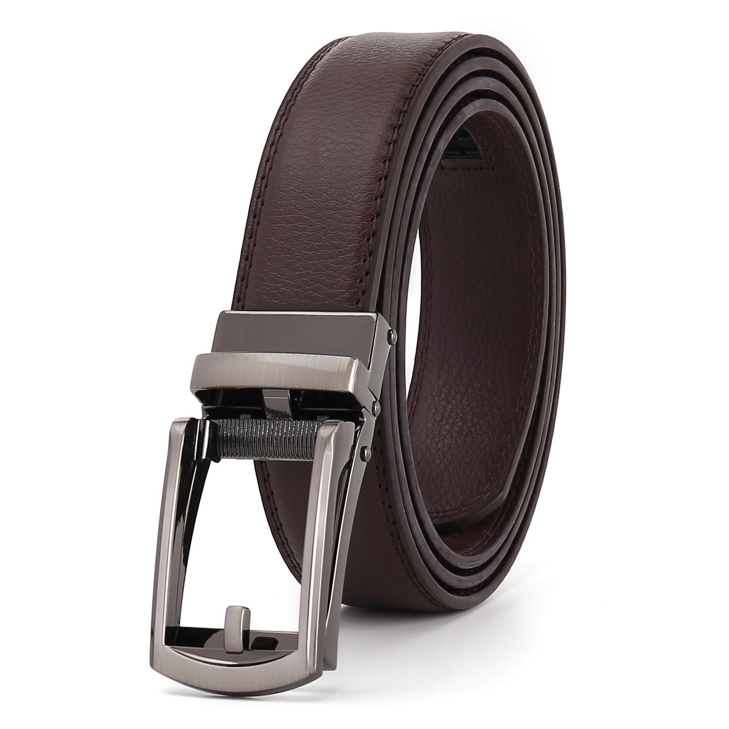 Men s Two-Layer Cowhide Leather Belt with Automatic Buckle - Versatile Business Style 120 cm
Men s Two-Layer Cowhide Leather Belt with Automatic Buckle - Versatile Business Style 120 cm