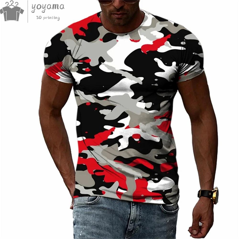 Чоловіча камуфляжна футболка з 3D-принтом, персоналізована повсякденна футболка, вулична футболка Хараджуку з круглим вирізом і коротким рукавом, літня мода S рожевий
Чоловіча камуфляжна футболка з 3D-принтом, персоналізована повсякденна футболка, вулична футболка Хараджуку з круглим вирізом і коротким рукавом, літня мода S рожевий