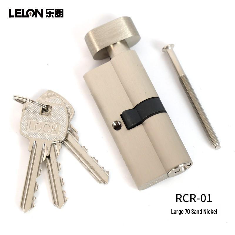 Large 70mm Euro Standard Pure Copper Torsion Lock Cylinder for Interior Doors, Includes 3 Keys - Wooden Door Lock Accessories
Large 70mm Euro Standard Pure Copper Torsion Lock Cylinder for Interior Doors, Includes 3 Keys - Wooden Door Lock Accessories