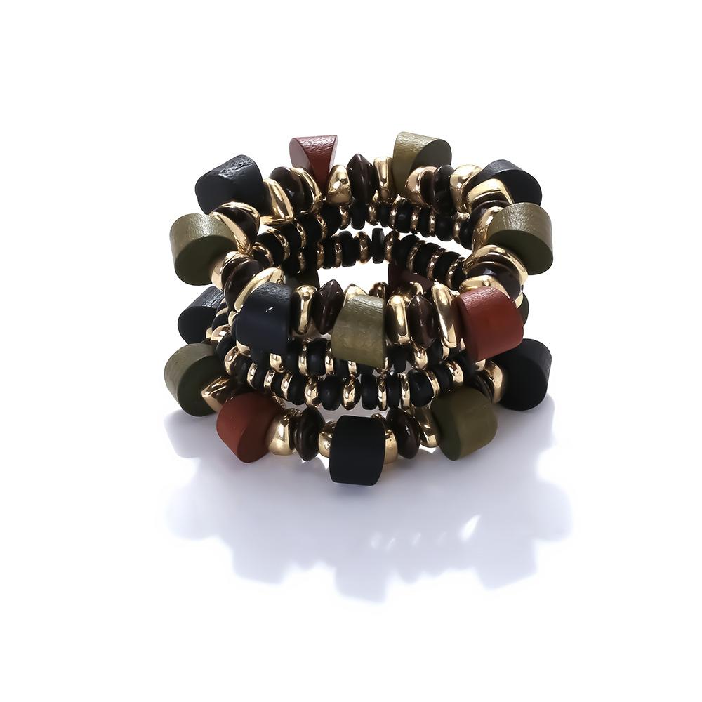 Fashion Handmade Patchwork Wooden Beads Stacked Bracelet ZAA New Women s Classic Retro Daily Zircon Accessories разноцветный
Fashion Handmade Patchwork Wooden Beads Stacked Bracelet ZAA New Women s Classic Retro Daily Zircon Accessories разноцветный