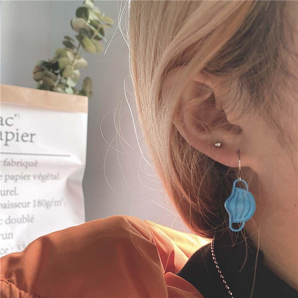 Gift For Women Colorful Mask Shape Zinc Zinc Alloy Hook Accessories Drop Earrings Dangle Earrings Jewelry
Gift For Women Colorful Mask Shape Zinc Zinc Alloy Hook Accessories Drop Earrings Dangle Earrings Jewelry