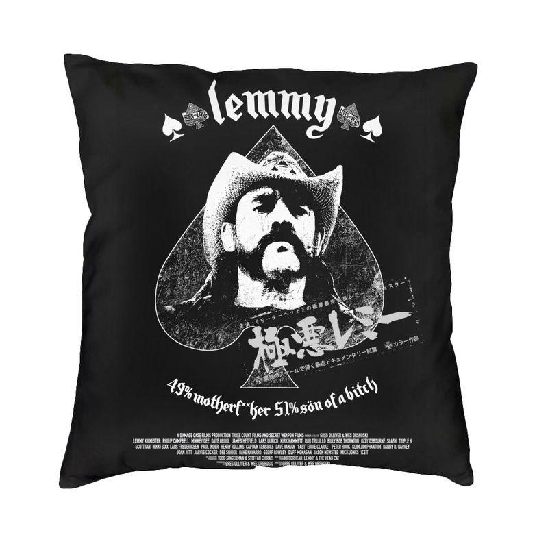 Наволочка Rock Star Lemmy, украшение для спальни, уличный чехол для диванных подушек, квадратная наволочка, двусторонняя печать
Наволочка Rock Star Lemmy, украшение для спальни, уличный чехол для диванных подушек, квадратная наволочка, двусторонняя печать