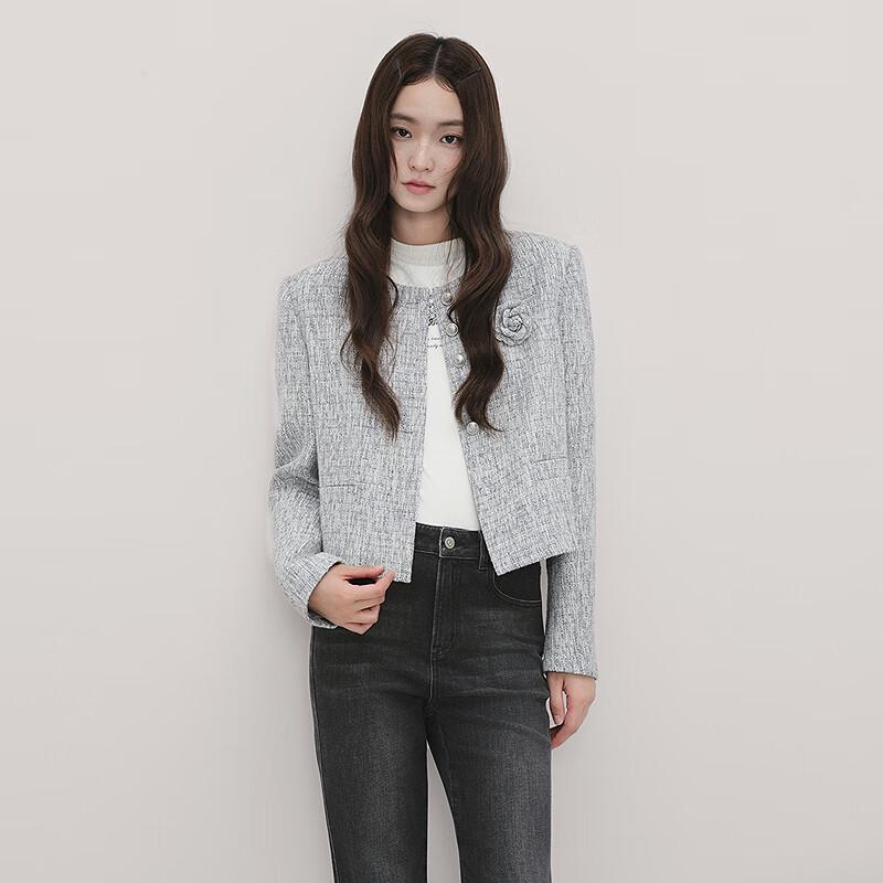 Ledin Women s Autumn Tweed Jacket with Brooch L
Ledin Women s Autumn Tweed Jacket with Brooch L