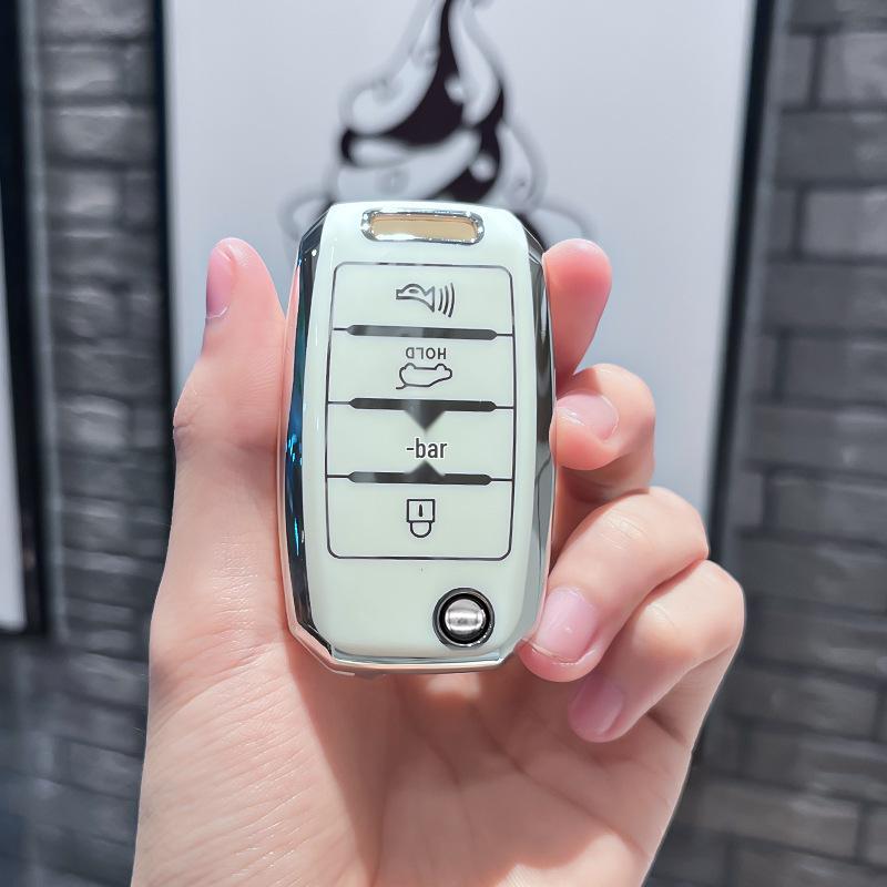 Kia Key Cover for Sportage, K5/K2, KX3/K4, KX5/Seltos Models - High-End Shell with Buckle
Kia Key Cover for Sportage, K5/K2, KX3/K4, KX5/Seltos Models - High-End Shell with Buckle