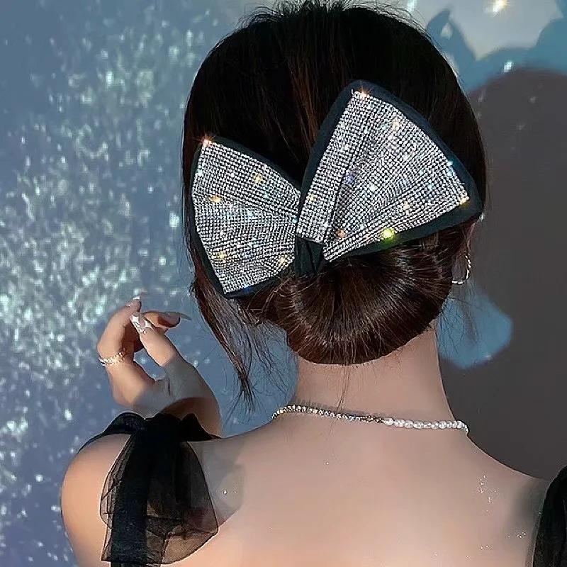 New Shinny Rhinestone Deft Bun Headband for Women Girls Hair Styling Twist Vintage Updo Ponytail Holder Fashion Hair Accessories
New Shinny Rhinestone Deft Bun Headband for Women Girls Hair Styling Twist Vintage Updo Ponytail Holder Fashion Hair Accessories