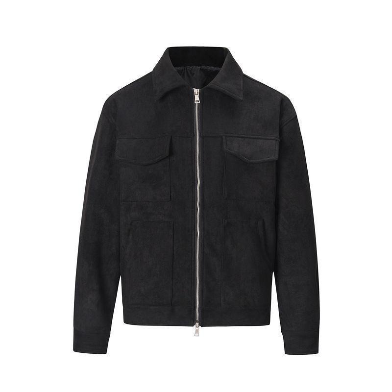 Men s Retro Metal Zipper Lapel Jacket - Casual Spring/Autumn Workwear S (50-58KG) чорний
Men s Retro Metal Zipper Lapel Jacket - Casual Spring/Autumn Workwear S (50-58KG) чорний