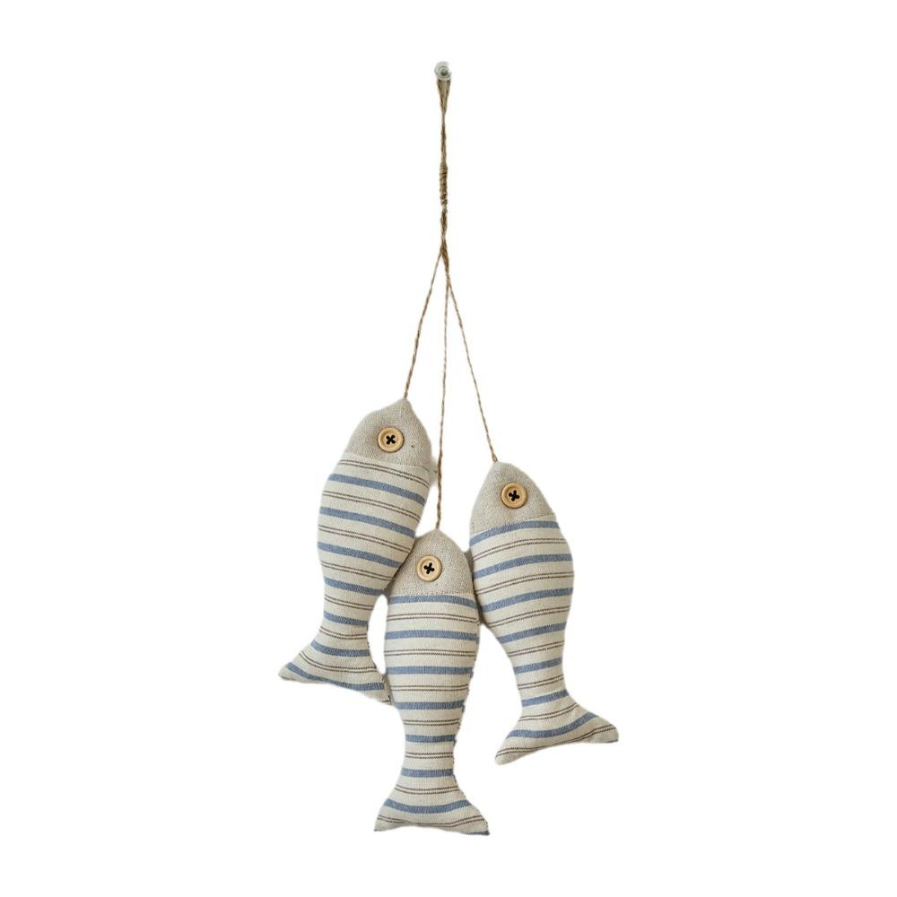 Handmade Striped Fish Wall Decoration Rustic Fish Ornament Small Fish String Hanging Decoration Style 4
Handmade Striped Fish Wall Decoration Rustic Fish Ornament Small Fish String Hanging Decoration Style 4