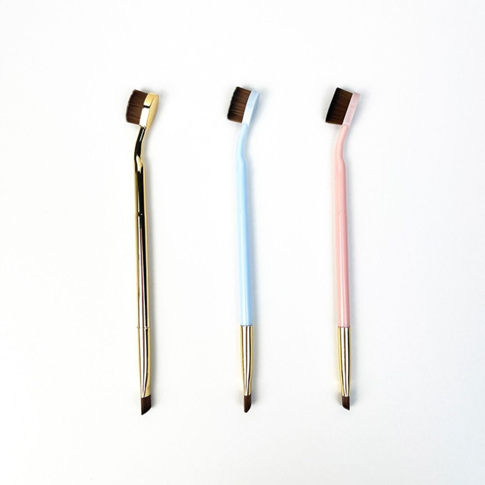 Double-ended Toothbrush Type Foundation Brush Soft Artificial Fiber Flat Eyebrow Brush Women 02
Double-ended Toothbrush Type Foundation Brush Soft Artificial Fiber Flat Eyebrow Brush Women 02