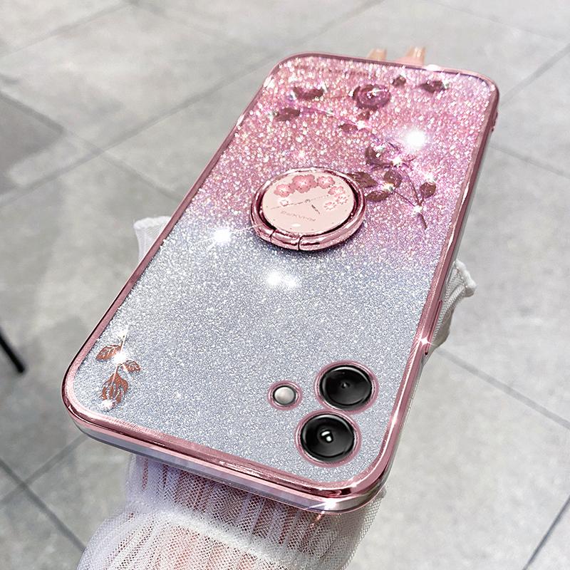 KADEM For Samsung Galaxy F14 5G/M14 5G TPU Case Glitter Cellphone Kickstand Cover Rose Gold
KADEM For Samsung Galaxy F14 5G/M14 5G TPU Case Glitter Cellphone Kickstand Cover Rose Gold