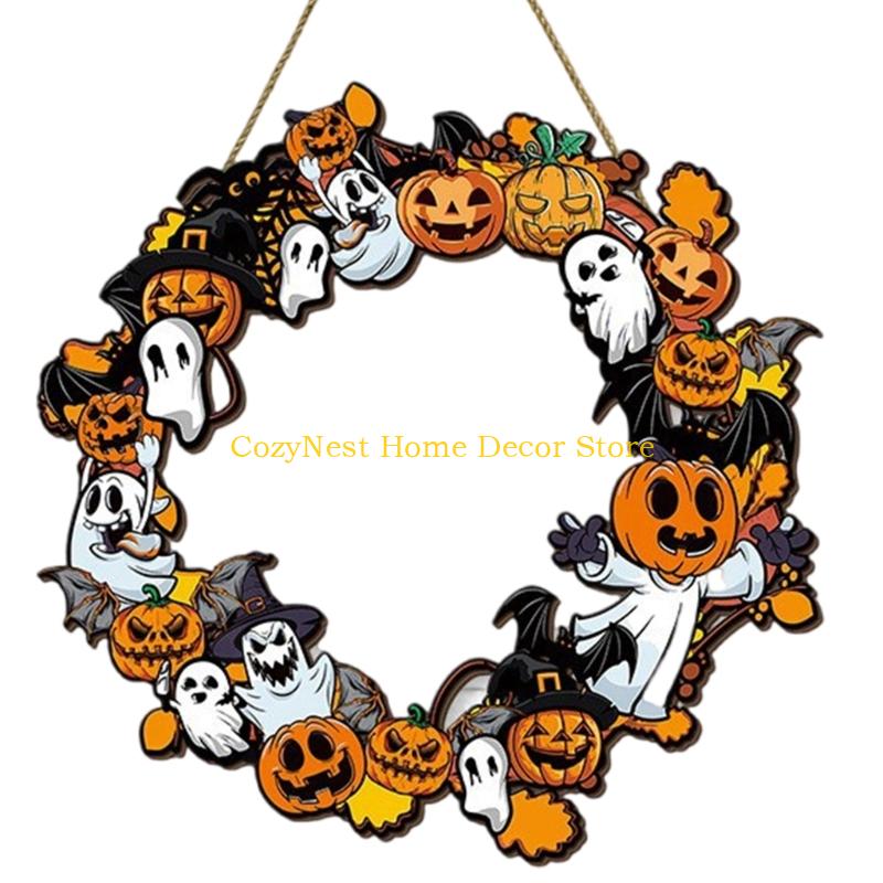 92MF Halloween Decorations Dog Pumpkin Hanging Sign Front Door Hanger Wreath Decors Wooden Door Sign Halloween Party Supplies 20cm
92MF Halloween Decorations Dog Pumpkin Hanging Sign Front Door Hanger Wreath Decors Wooden Door Sign Halloween Party Supplies 20cm