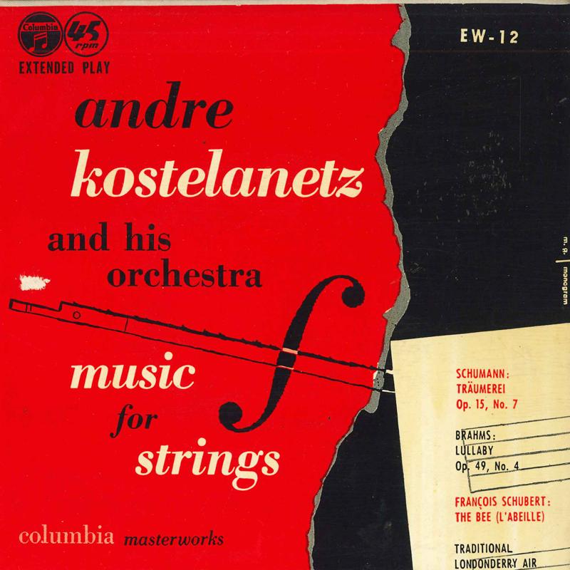 7inch Record KOSTELANETZ ORCHESTRA - Dream melody EW12 COLUMBIA Japan Classical Used
7inch Record KOSTELANETZ ORCHESTRA - Dream melody EW12 COLUMBIA Japan Classical Used