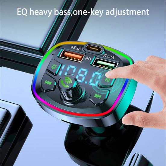 Автомобильный MP3-плеер со светодиодной подсветкой, быстрая зарядка, Hi-Fi звук, FM-передатчик
Автомобильный MP3-плеер со светодиодной подсветкой, быстрая зарядка, Hi-Fi звук, FM-передатчик