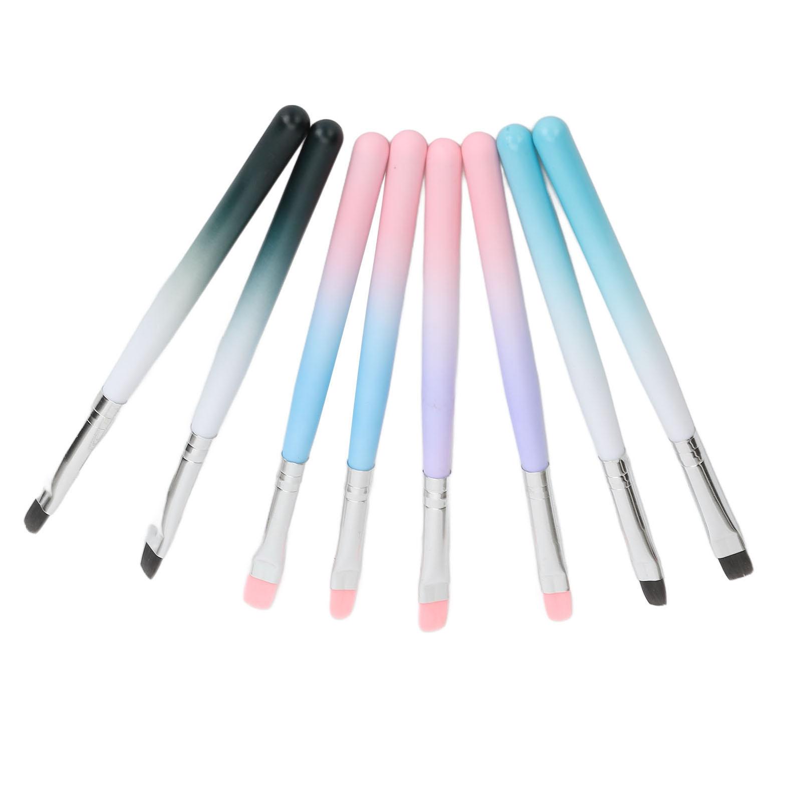 8pcs UV Gel Nail Extension Brush Round Square Head Gradient Handle Nail Tips Builder Brush
8pcs UV Gel Nail Extension Brush Round Square Head Gradient Handle Nail Tips Builder Brush