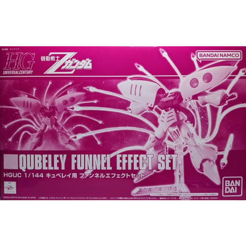 HGUC 1/144 Qubeley Funnel Effect Set Plastic Model
HGUC 1/144 Qubeley Funnel Effect Set Plastic Model