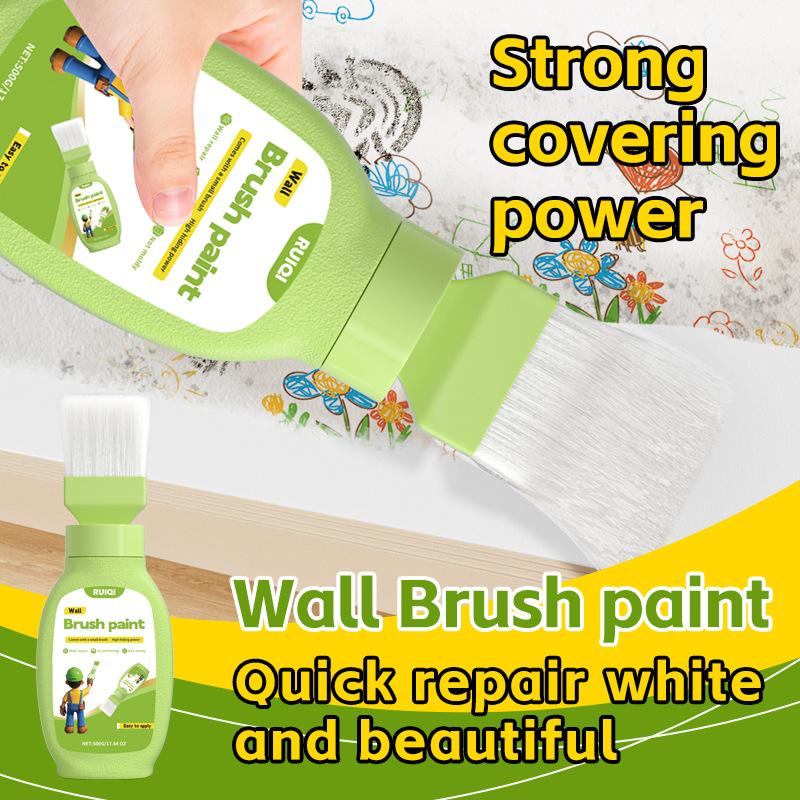 Wall repair agent; wall repair cream; with brush; strong adhesion; anti-mould; waterproof; wall paint; white wall restoration
Wall repair agent; wall repair cream; with brush; strong adhesion; anti-mould; waterproof; wall paint; white wall restoration