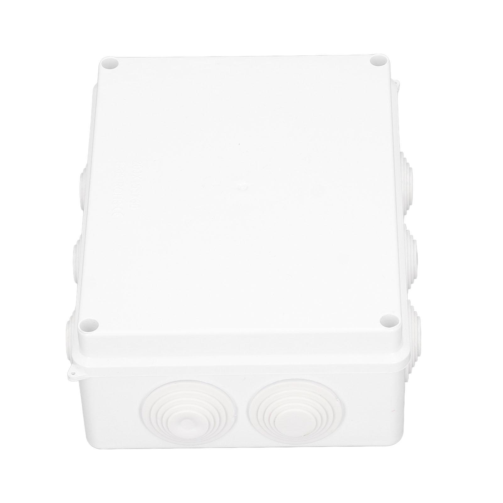 Junction Box Electrical Case ABS IP65 Waterproof 200x155x80mm Power Enclosure for Outdoor
Junction Box Electrical Case ABS IP65 Waterproof 200x155x80mm Power Enclosure for Outdoor