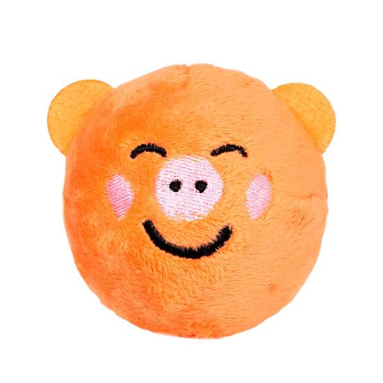 Plush Pig Dog Chew Toy Bite Resistant Cartoon Pig Spiky Ball Dog Teething Toy with Squeaker Boredom Stress Relief Toy Pet Supplies XS помаранчевий
Plush Pig Dog Chew Toy Bite Resistant Cartoon Pig Spiky Ball Dog Teething Toy with Squeaker Boredom Stress Relief Toy Pet Supplies XS помаранчевий
