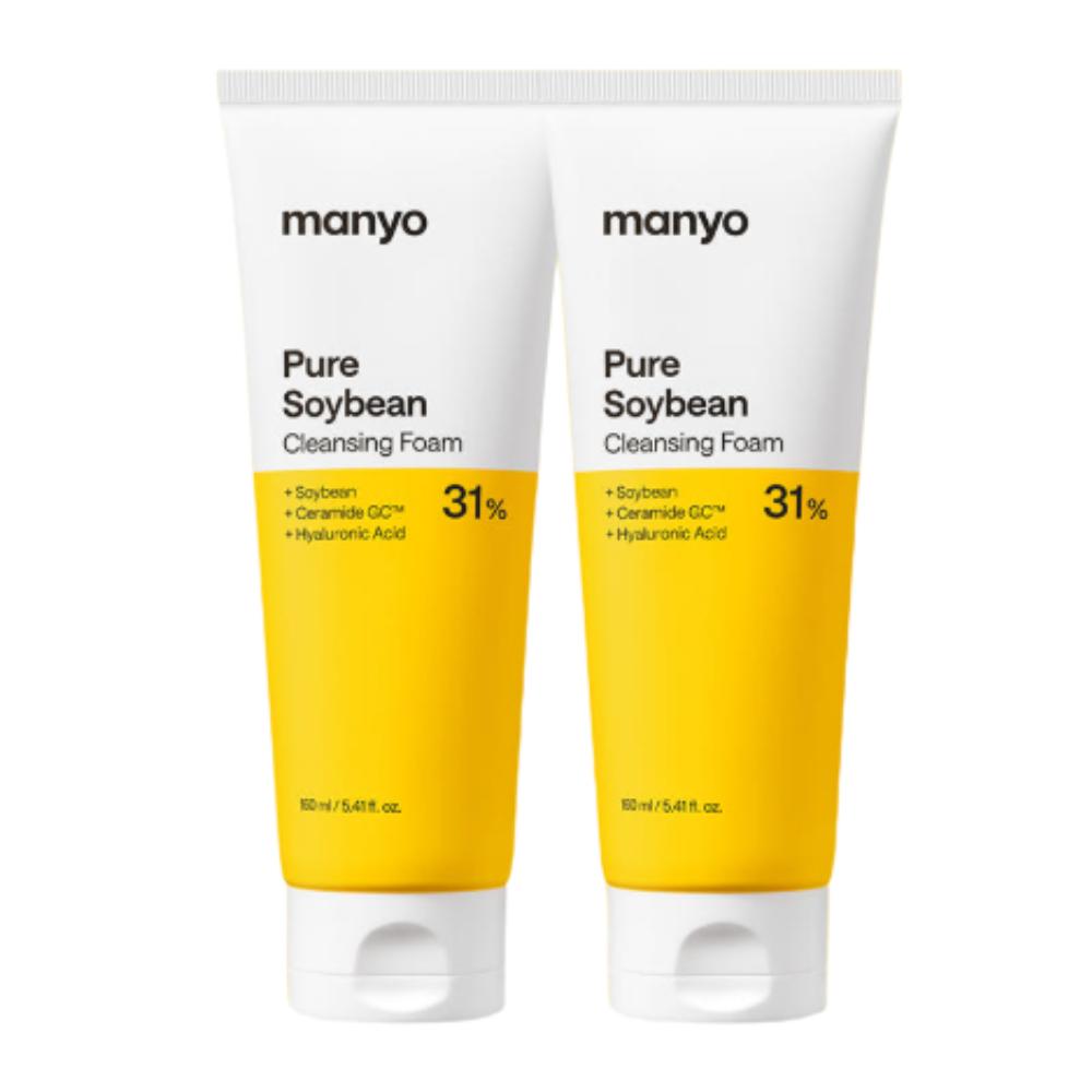 ma:nyo Pure Soybean Cleansing Foam 160ml Duo Set | Moisturizing & Deep Pore Cleansing K-Beauty Face Wash
ma:nyo Pure Soybean Cleansing Foam 160ml Duo Set | Moisturizing & Deep Pore Cleansing K-Beauty Face Wash