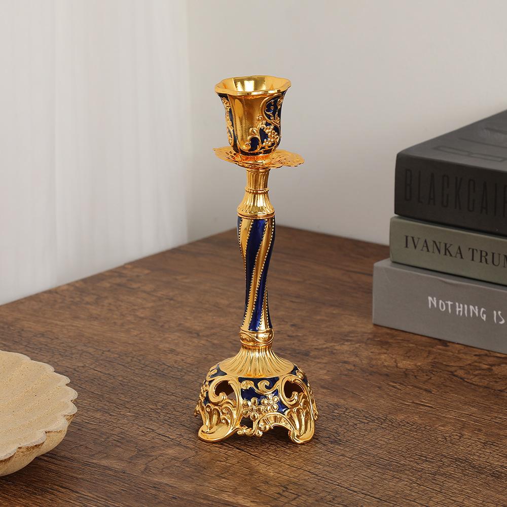 Vintage Zinc Alloy Candle Holders, Elegant Gold Candle Sticks for Wedding Centerpiece Home Decor, Hotel Dining Table Decoration
Vintage Zinc Alloy Candle Holders, Elegant Gold Candle Sticks for Wedding Centerpiece Home Decor, Hotel Dining Table Decoration