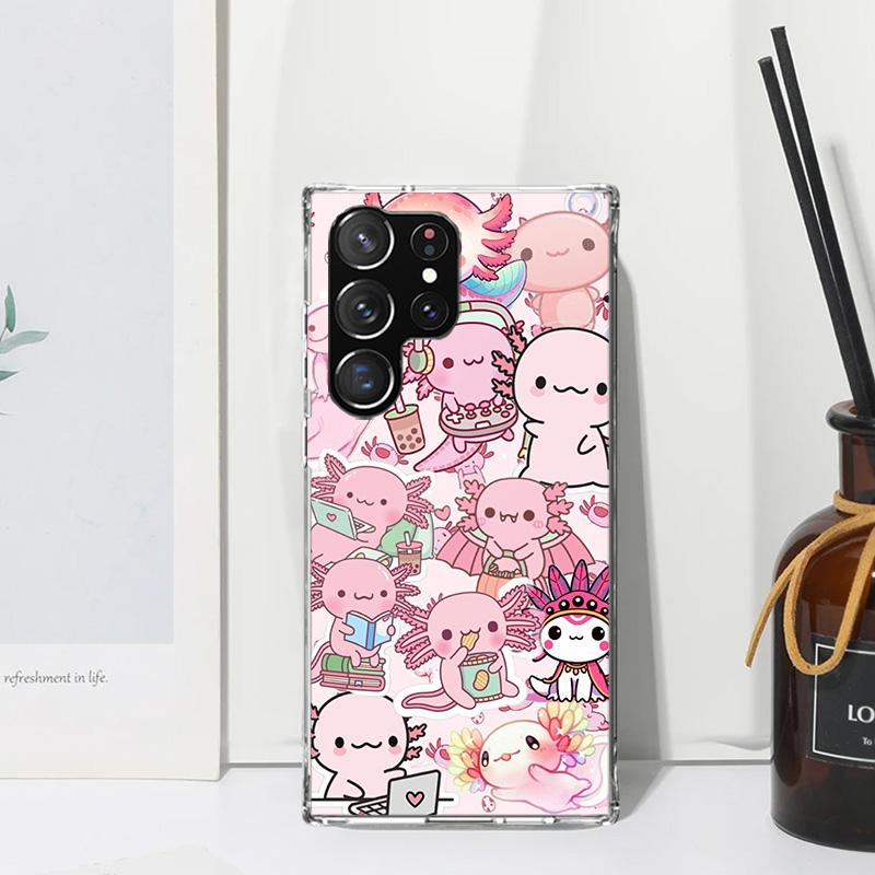 Cute Axolotl Kawaii Phone Case For Samsung Galaxy S26 S25 Edge S24 FE S23 S22 Ultra S21 Plus S20 + Art Fundas Back Cover Galaxy Samsung S22 Ultra
Cute Axolotl Kawaii Phone Case For Samsung Galaxy S26 S25 Edge S24 FE S23 S22 Ultra S21 Plus S20 + Art Fundas Back Cover Galaxy Samsung S22 Ultra