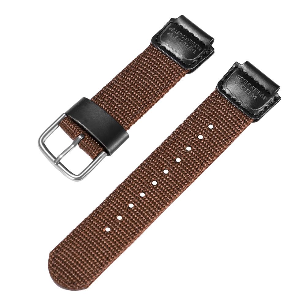 Нейлоновий ремінець для годинника 18 мм для Casio W800H SGW400 F91W F84 F105/108/A158/168 AE1200/1300 ремінь чоловіки жінки полотно спортивний чорний браслет 18mm коричневий
Нейлоновий ремінець для годинника 18 мм для Casio W800H SGW400 F91W F84 F105/108/A158/168 AE1200/1300 ремінь чоловіки жінки полотно спортивний чорний браслет 18mm коричневий