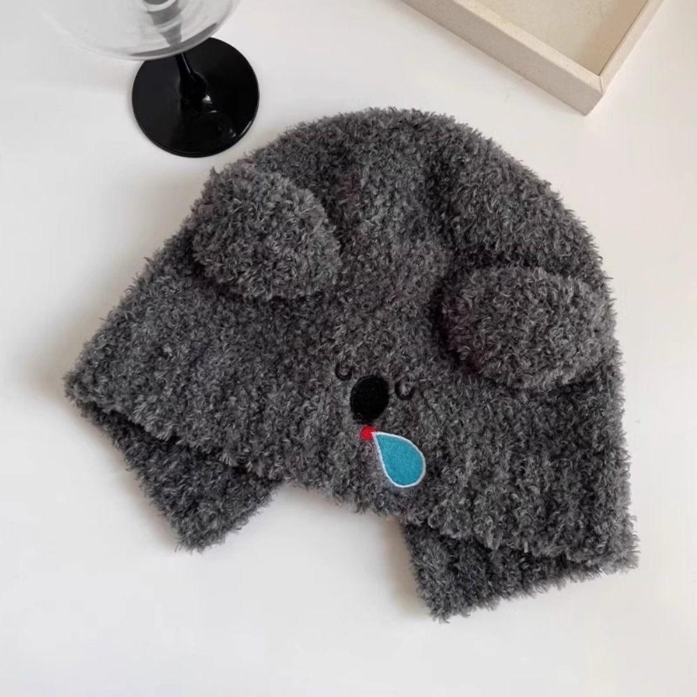 Cartoon Ear Protection Hat Wool Plush Beanie Hat Fashion Bear Ears Knitted Hat Winter чорний
Cartoon Ear Protection Hat Wool Plush Beanie Hat Fashion Bear Ears Knitted Hat Winter чорний