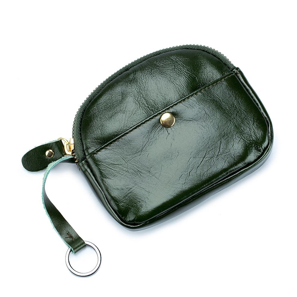 Real oil wax leather change bag female exquisite, small and practical, Guangzhou storage thin key bag зелёный
Real oil wax leather change bag female exquisite, small and practical, Guangzhou storage thin key bag зелёный