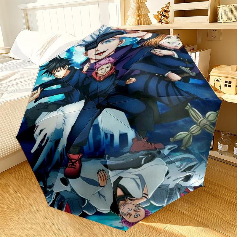 Jujutsu Curse Battle Umbrella 8-Frame for Travel, camping, Casual Lightweight Portable Umbrella, Essential for every family Holidays Birthday Gift
Jujutsu Curse Battle Umbrella 8-Frame for Travel, camping, Casual Lightweight Portable Umbrella, Essential for every family Holidays Birthday Gift