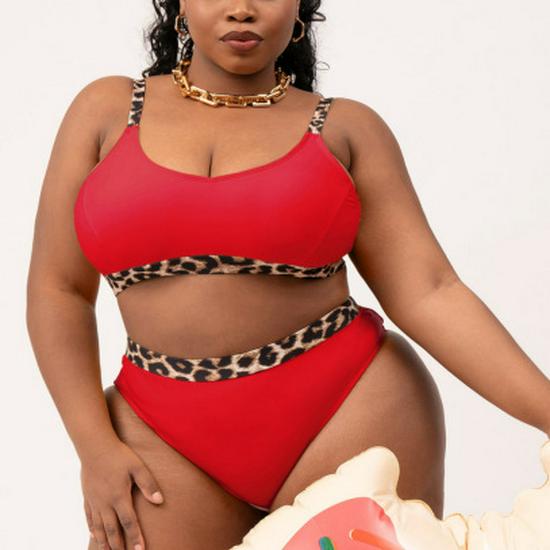 2025 Sexy Split Swimsuit for Women - European & American Style Plus Size Bikini In Stock. 1XL червоний
2025 Sexy Split Swimsuit for Women - European & American Style Plus Size Bikini In Stock. 1XL червоний