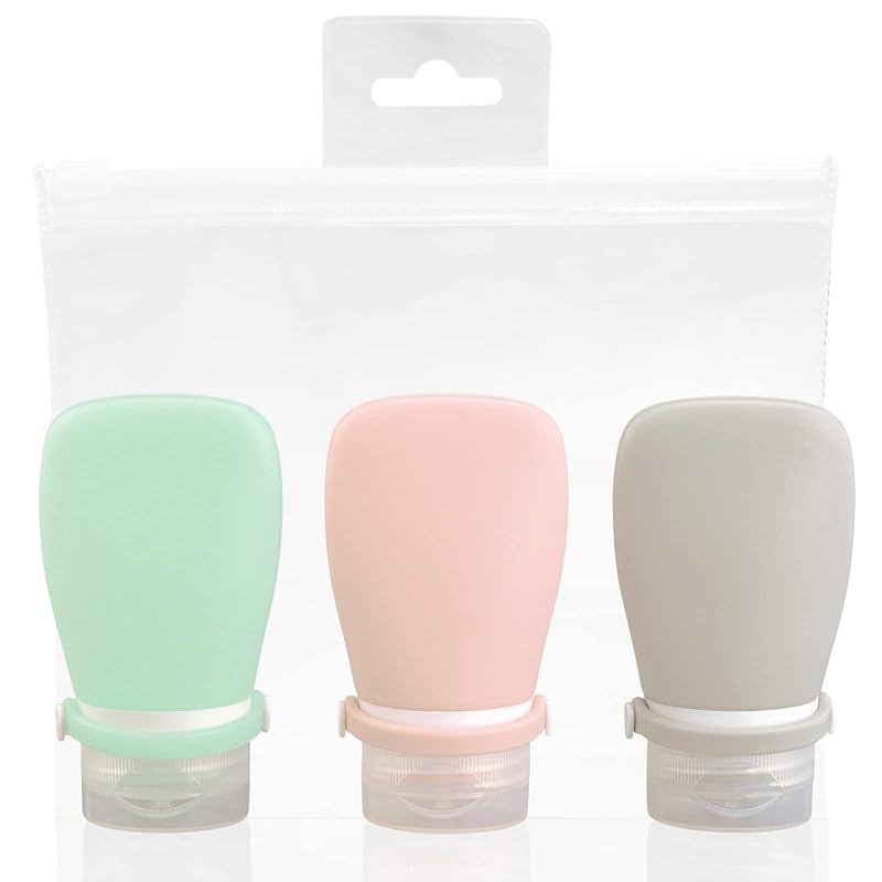 como life Portable soft silicone bottle 3 color set travel bottle silicon refill bottle small bottles shampoo bottle small container portable Leak
como life Portable soft silicone bottle 3 color set travel bottle silicon refill bottle small bottles shampoo bottle small container portable Leak