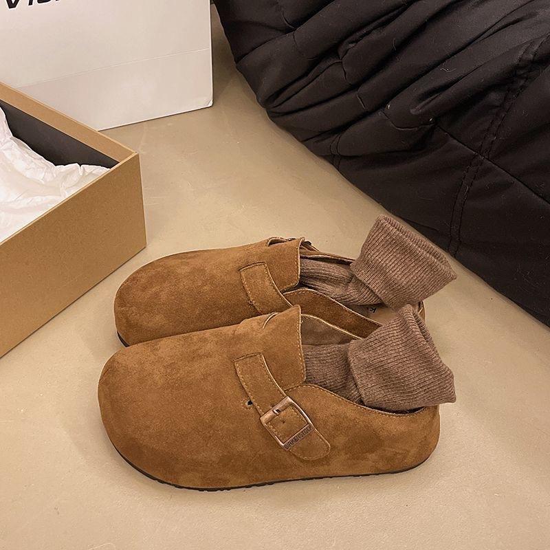 Inner half slippers women s spring and summer lazy drag soft bottom cm one pedal casual thick bottom bag head drag 35 коричневый
Inner half slippers women s spring and summer lazy drag soft bottom cm one pedal casual thick bottom bag head drag 35 коричневый