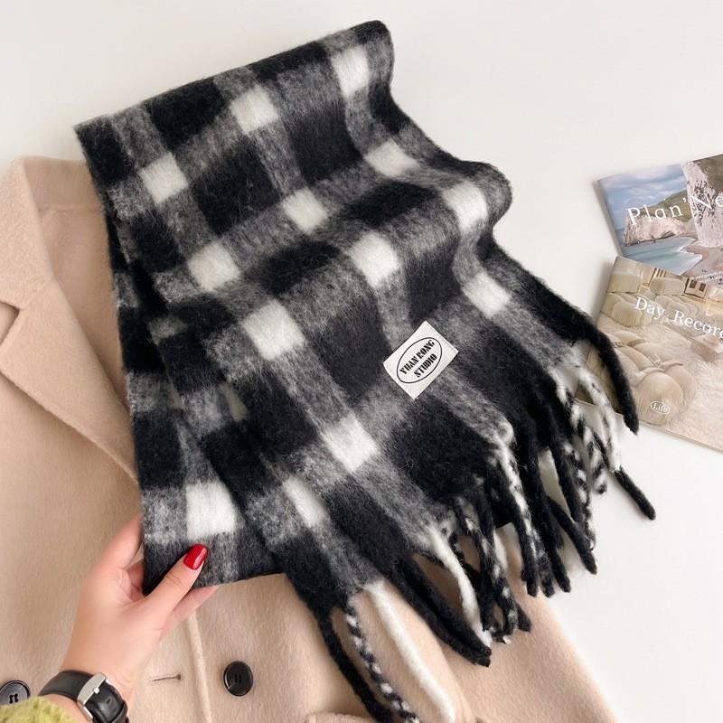 Scarf wool blended scarf women s autumn and winter scarf thickened thick braid tassel
Scarf wool blended scarf women s autumn and winter scarf thickened thick braid tassel