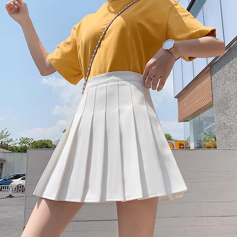 2025 New Style Women s High Waist A-Line White Plaid Pleated Short Skirt: Plus Size Korean Student Summer Fashion XL чорний
2025 New Style Women s High Waist A-Line White Plaid Pleated Short Skirt: Plus Size Korean Student Summer Fashion XL чорний
