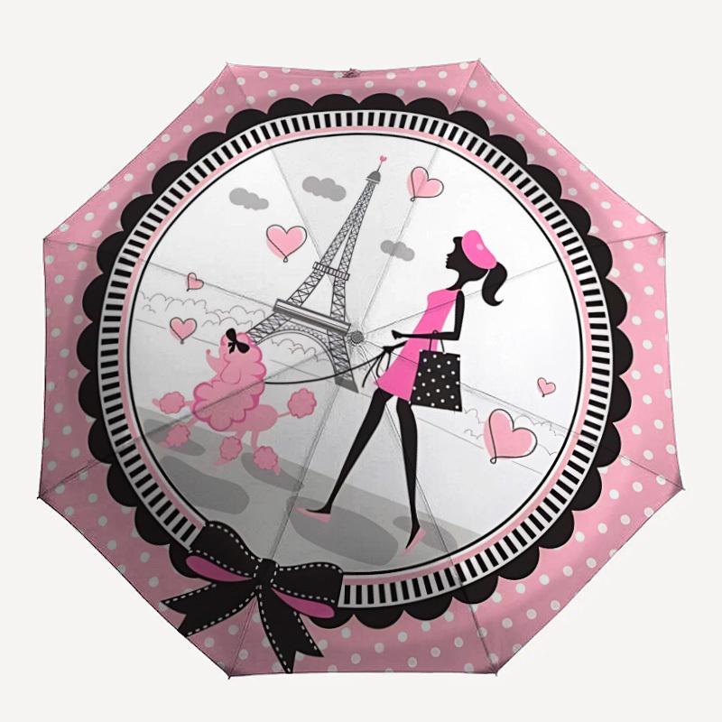 1pc Parisian, Poodle Auto-Fold Umbrella with One-Touch Open/Close - 8 Reinforced Ribs for Windproof Stability, yy251118257
1pc Parisian, Poodle Auto-Fold Umbrella with One-Touch Open/Close - 8 Reinforced Ribs for Windproof Stability, yy251118257