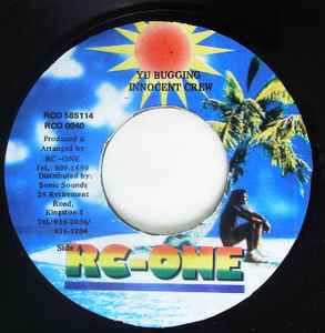 7inch Record INNOCENT CREW, ALIZE - Ya Bugging / Hands Up Now RCO0040 Rc-One Jamaica Reggae, Ska & Dub Used
7inch Record INNOCENT CREW, ALIZE - Ya Bugging / Hands Up Now RCO0040 Rc-One Jamaica Reggae, Ska & Dub Used