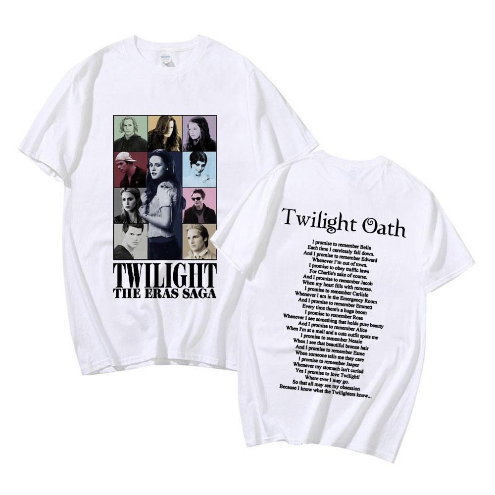Twilight The Oath Saga Tshirt Bella Jakob Edward Pattern Tshirt 2026 Summer Mens Womens Aesthetic Tshirt Loose Street Wear 4XL
Twilight The Oath Saga Tshirt Bella Jakob Edward Pattern Tshirt 2026 Summer Mens Womens Aesthetic Tshirt Loose Street Wear 4XL