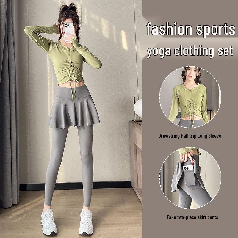 Women s 2024 Summer Running & Yoga Sportswear Set - Quick-Dry Skirt Pants for Outdoor Fitness XL
Women s 2024 Summer Running & Yoga Sportswear Set - Quick-Dry Skirt Pants for Outdoor Fitness XL